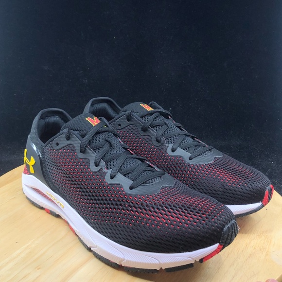 Under Armour Hovr Sonic 2 NCAA Maryland Terrapins Mens Shoes 3022644-001 - Picture 5 of 10